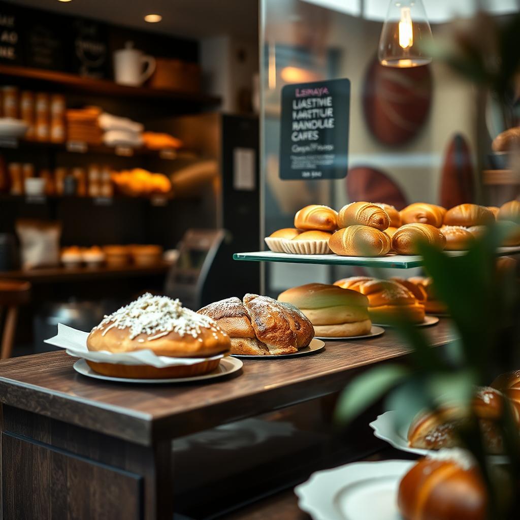 Bakery item display